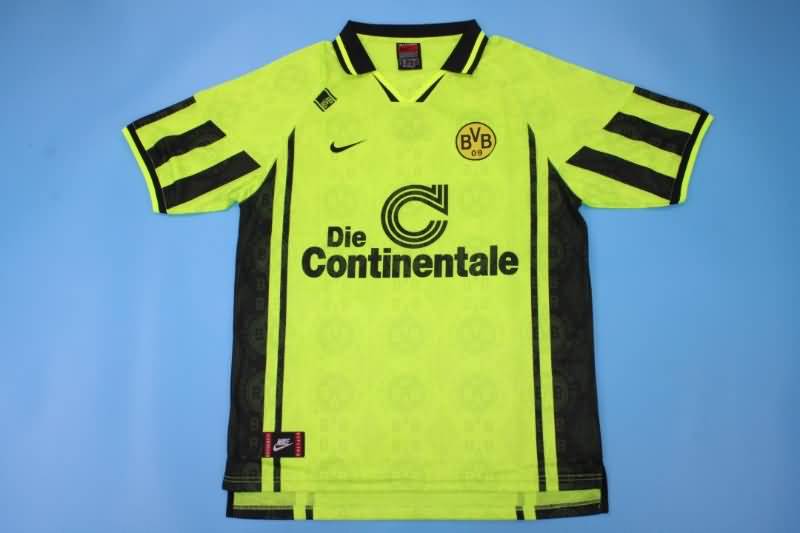 Dortmund Soccer Jersey Home Retro Replica 1996/97
