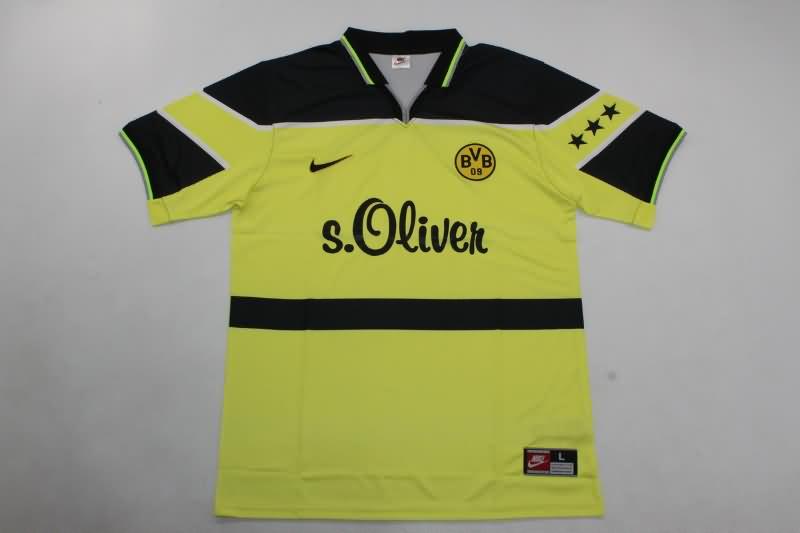 Dortmund Soccer Jersey Home Retro Replica 1997/98
