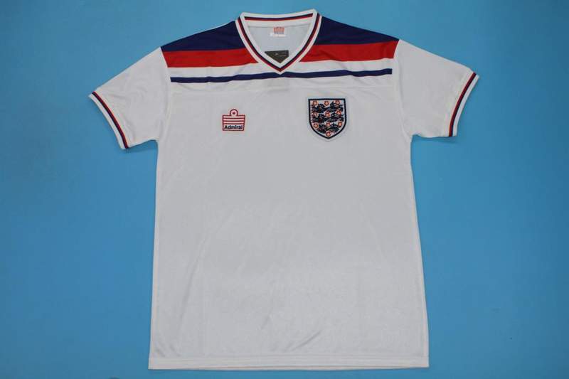 England Soccer Jersey Home Retro Replica 1982