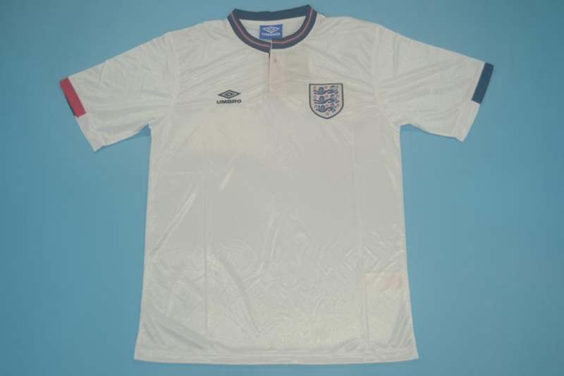 England Soccer Jersey Home Retro Replica 1989