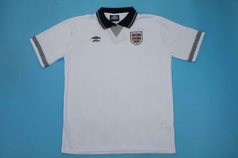 England Soccer Jersey Home Retro Replica 1990