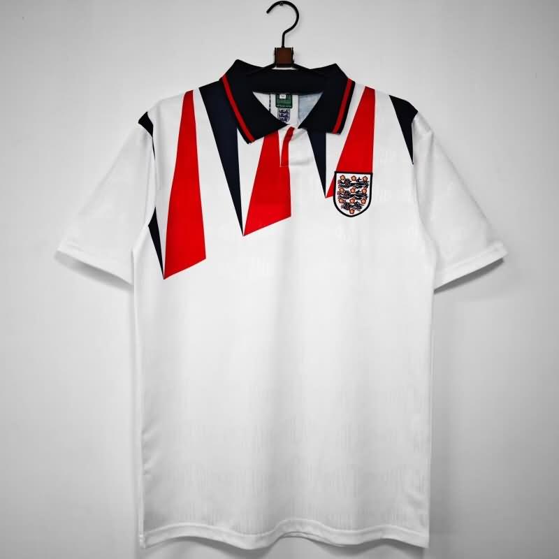 England Soccer Jersey Home Retro Replica 1992