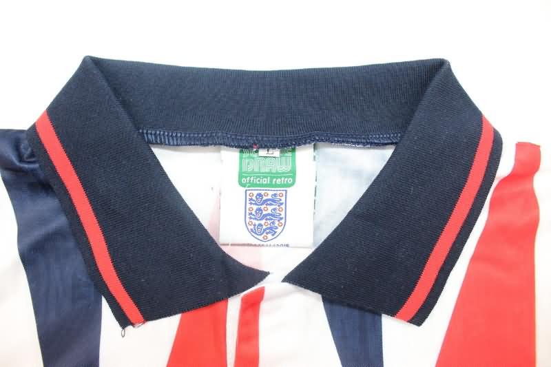 England Soccer Jersey Home Retro Replica 1992