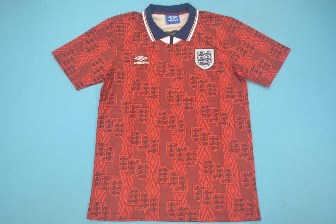 England Soccer Jersey Away Retro Replica 1994