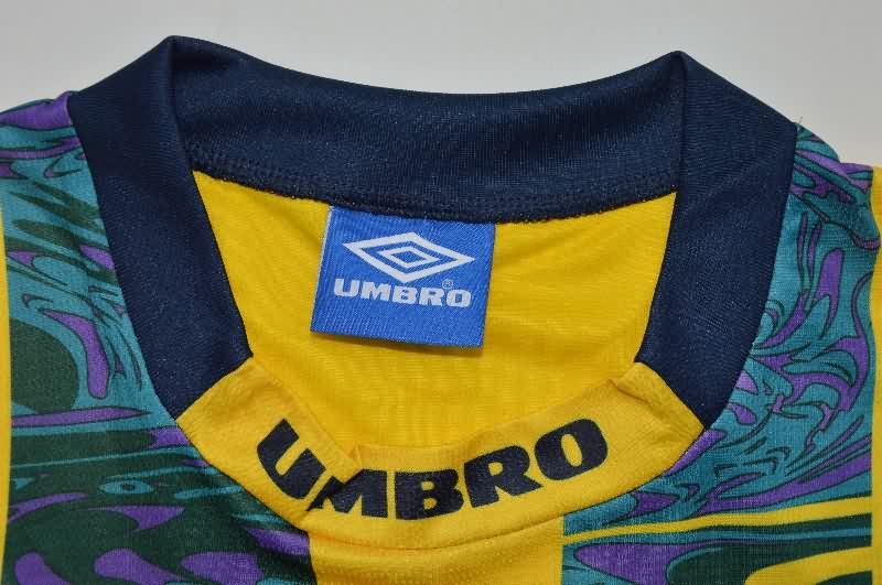 AAA Quality England 1995 Goalkeeper Long Sleeve Retro Soccer Jersey