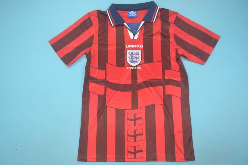 England Soccer Jersey Away Retro Replica 1998