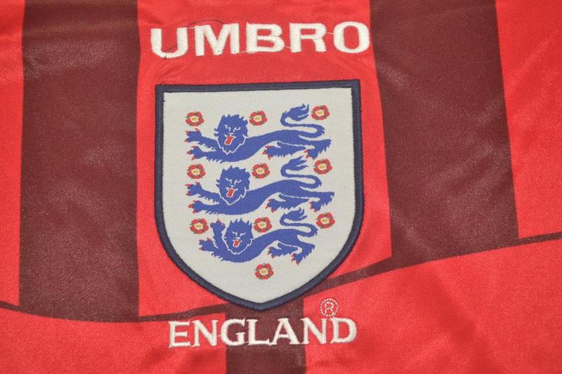 England Soccer Jersey Away Retro Replica 1998