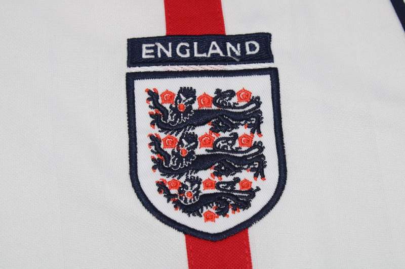 England Soccer Jersey Home Retro Replica 2002
