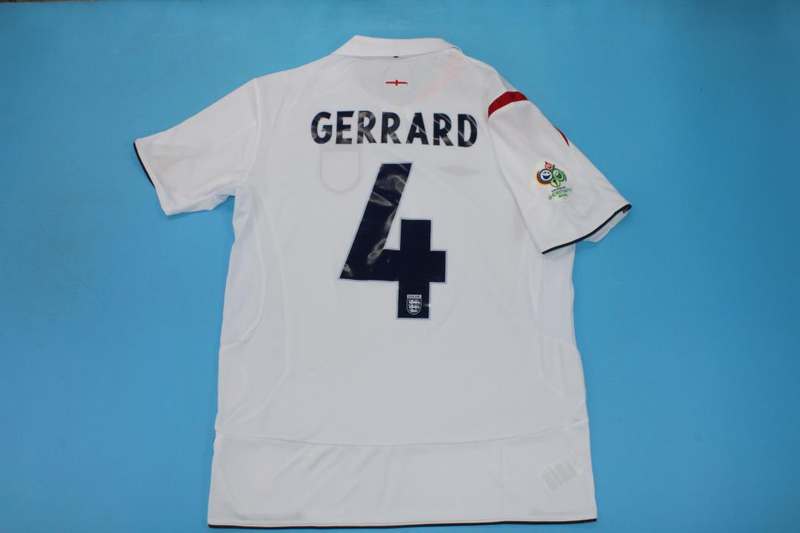 England Soccer Jersey Home Retro Replica 2006