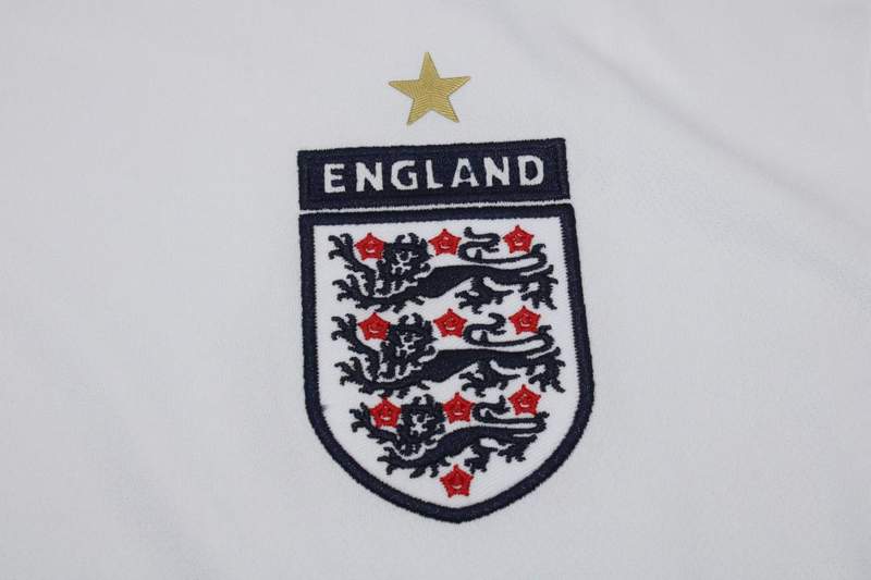 England Soccer Jersey Home Long Retro Replica 2006