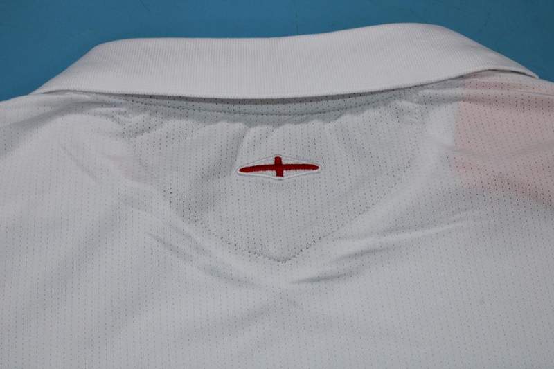 England Soccer Jersey Home Long Retro Replica 2006