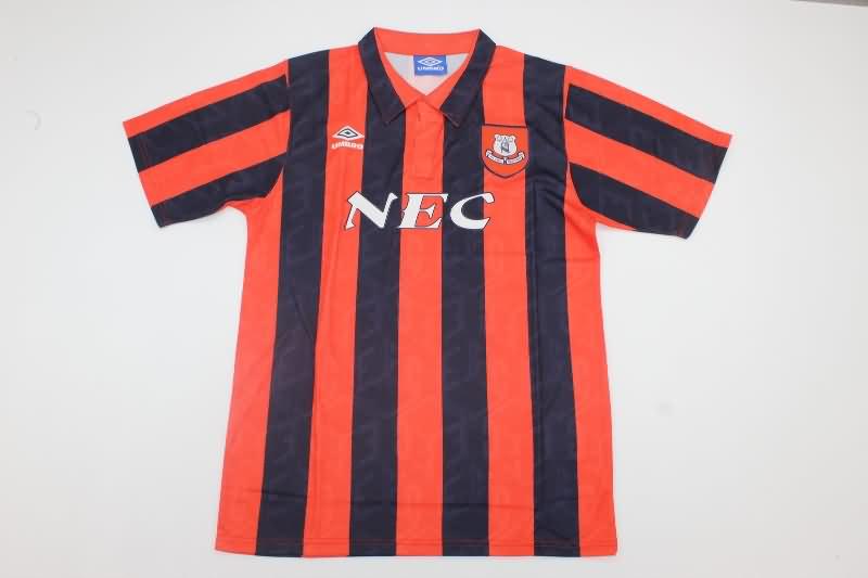 Everton Soccer Jersey Away Retro Replica 1992/94