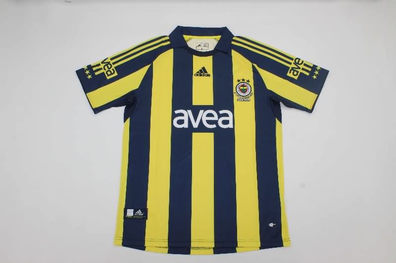 AAA Quality Fenerbahce 2008/09 Home Retro Soccer Jersey
