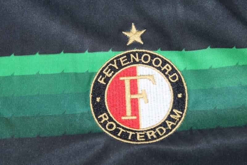 Feyenoord Soccer Jersey Away Retro Leaflet Replica 2017/18