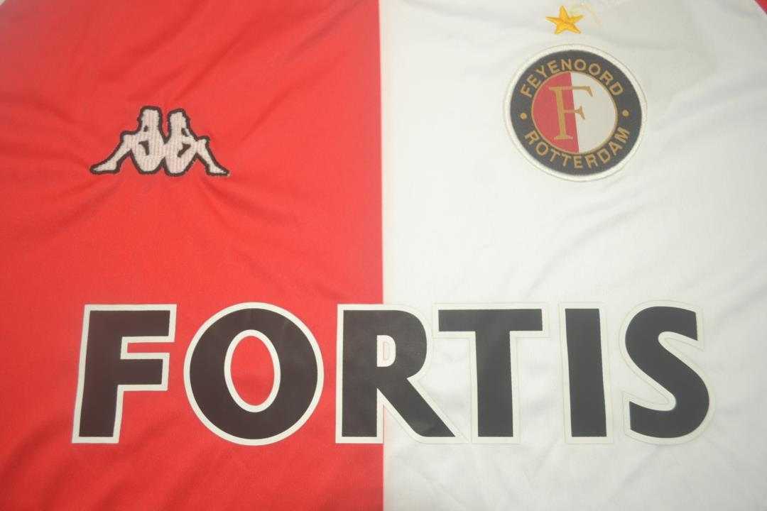 Feyenoord Soccer Jersey Home Retro Replica 2008