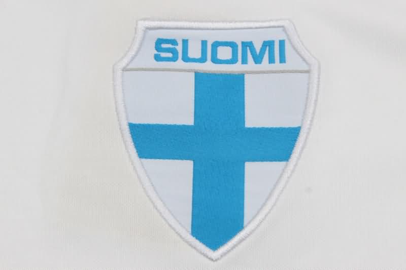 Finland Soccer Jersey Home Retro Replica 1982