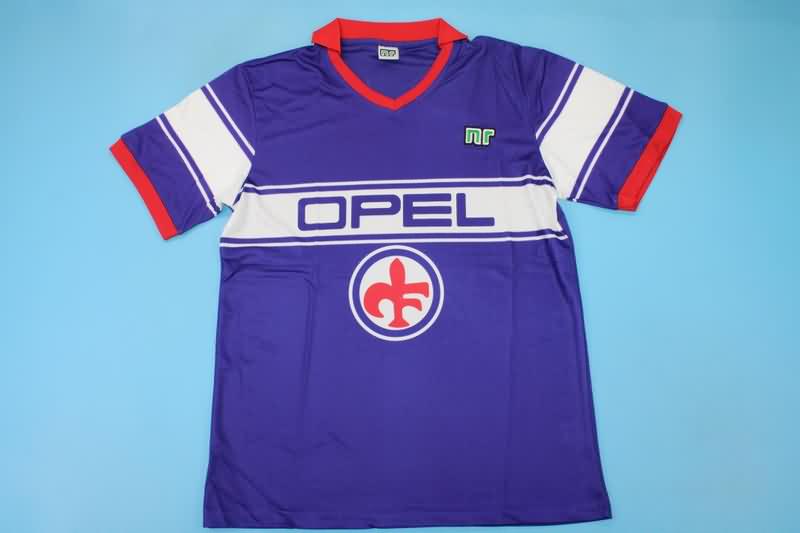 Fiorentina Soccer Jersey Home Retro Replica 1984/85