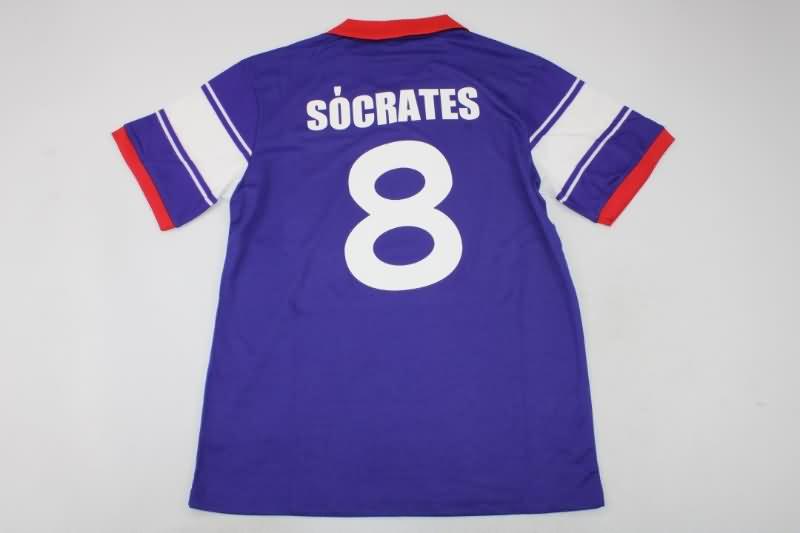 Fiorentina Soccer Jersey Home Retro Replica 1984/85