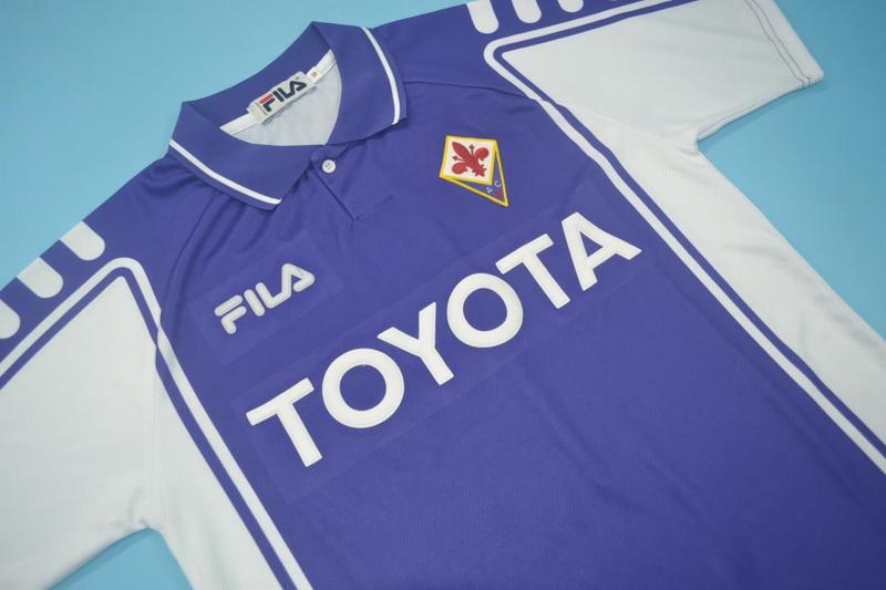 Fiorentina Soccer Jersey Home Retro Replica 1999/00