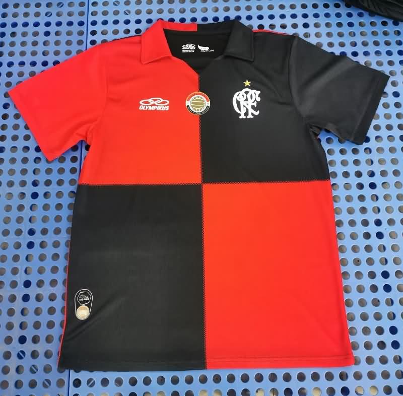 Flamengo Soccer Jersey Anniversary Retro Replica 100th