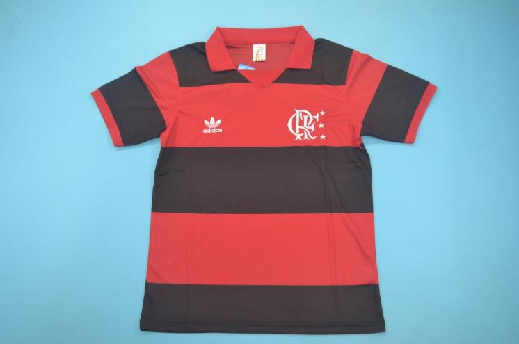 Flamengo Soccer Jersey Home Retro Replica 1982