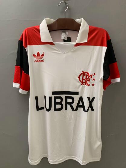 Flamengo Soccer Jersey Away Retro Replica 1986