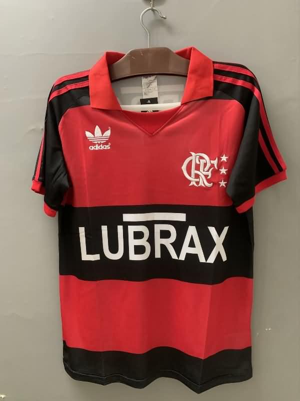 Flamengo Soccer Jersey Home Retro Replica 1986