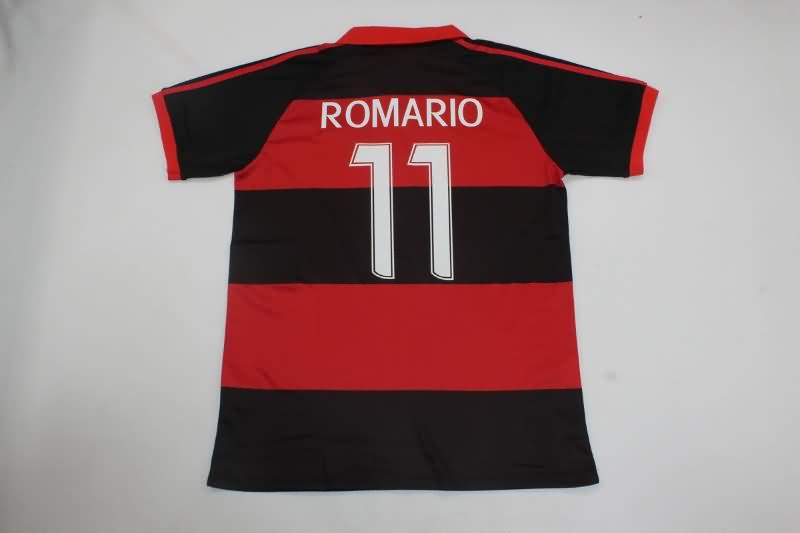 Flamengo Soccer Jersey Home Retro Replica 1988