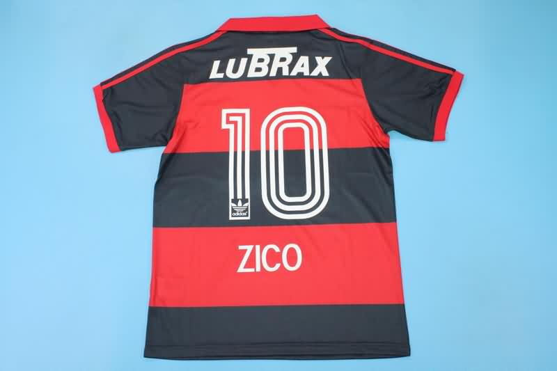 Flamengo Soccer Jersey Home Retro Replica 1988