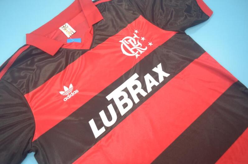 Flamengo Soccer Jersey Home Retro Replica 1990