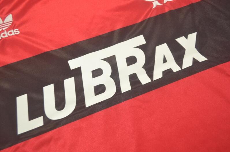 Flamengo Soccer Jersey Home Retro Replica 1990