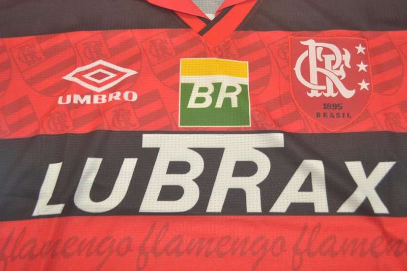 Flamengo Soccer Jersey Home Retro Replica 1995