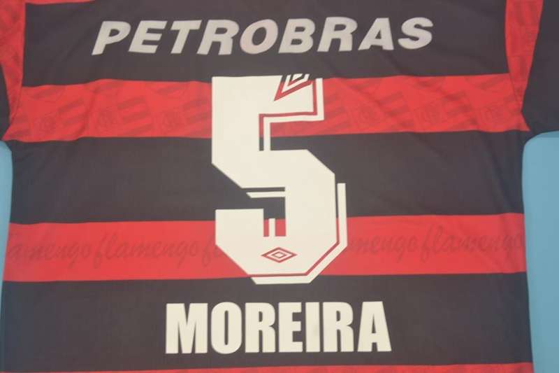 Flamengo Soccer Jersey Home Retro Replica 1995