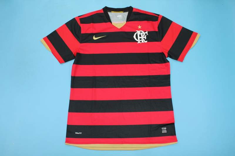 Flamengo Soccer Jersey Home Retro Replica 2008