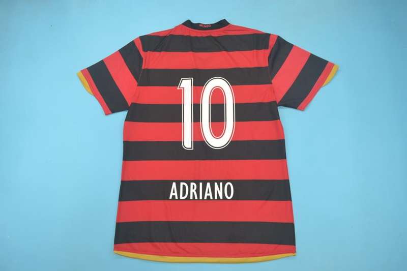 Flamengo Soccer Jersey Home Retro Replica 2008