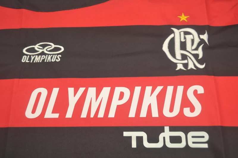 Flamengo Soccer Jersey Home Retro Replica 2009