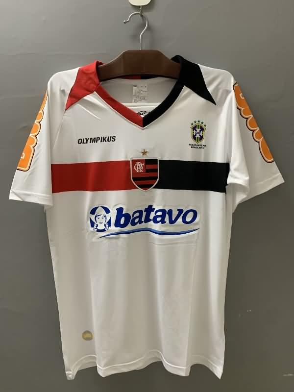 Flamengo Soccer Jersey Away Retro Replica 2010