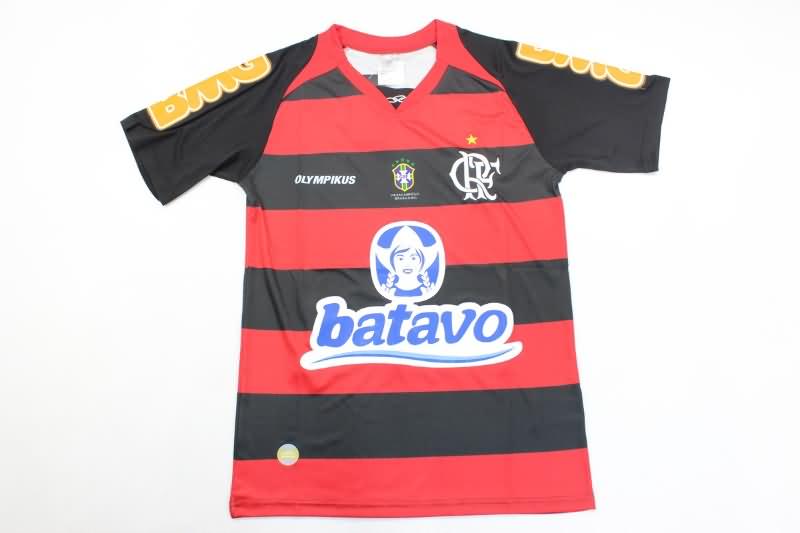 Flamengo Soccer Jersey Home Retro Replica 2010