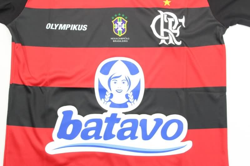 Flamengo Soccer Jersey Home Retro Replica 2010