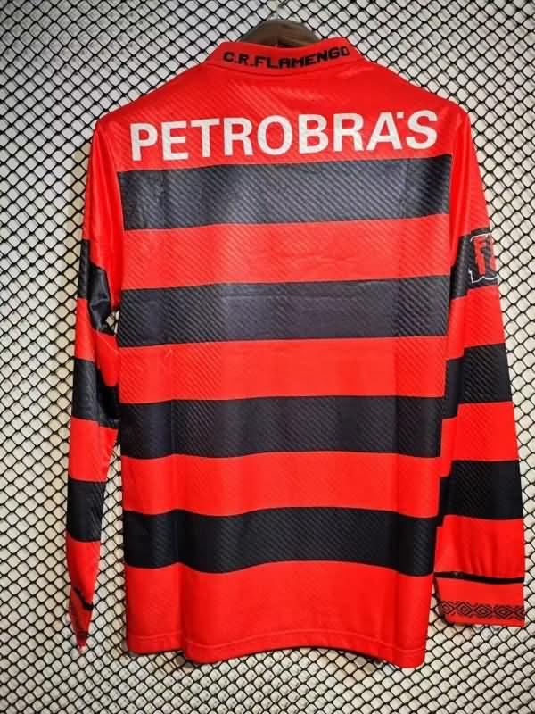 Flamengo Soccer Jersey Home Retro Long Sleeve Replica 1992/93