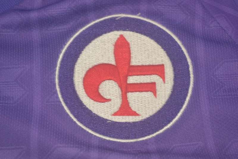 Fiorentina Soccer Jersey Home Retro Replica 1989/90