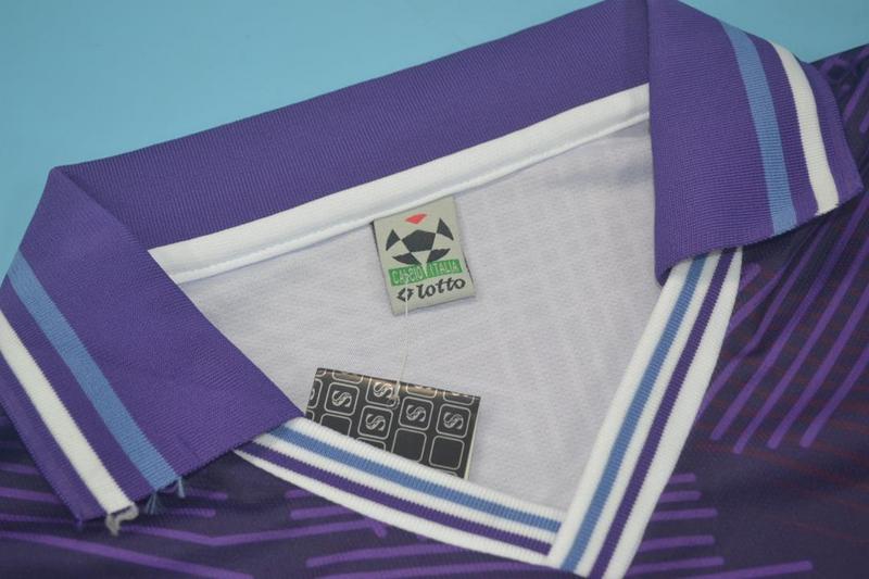 Fiorentina Soccer Jersey Home Retro Replica 1992/93