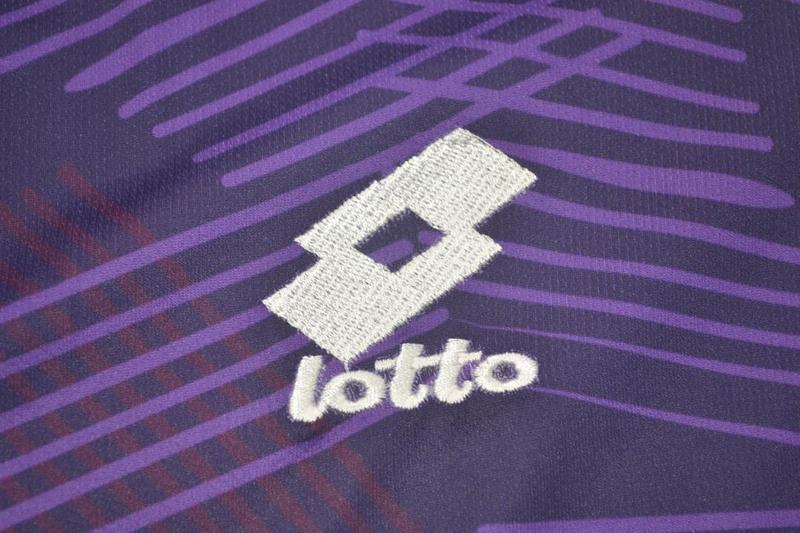 Fiorentina Soccer Jersey Home Retro Replica 1992/93