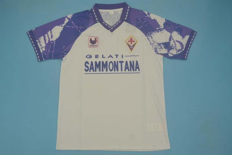 Fiorentina Soccer Jersey Away Retro Replica 1994/95