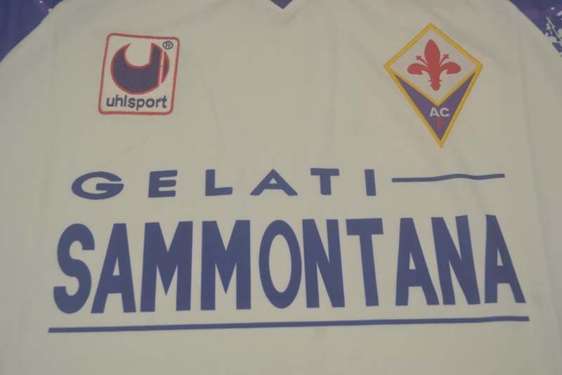 Fiorentina Soccer Jersey Away Retro Replica 1994/95