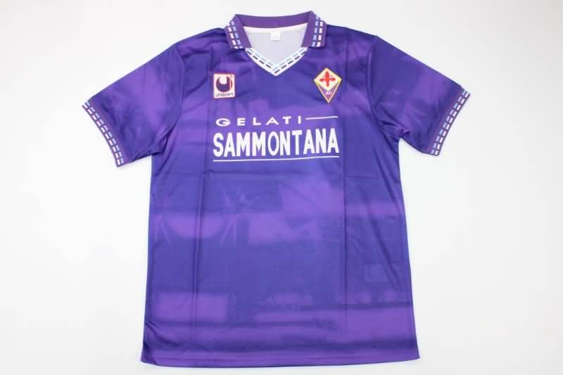 Fiorentina Soccer Jersey Home Retro Replica 1994/95