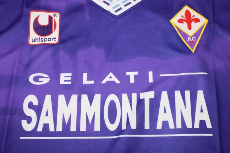 Fiorentina Soccer Jersey Home Retro Replica 1994/95