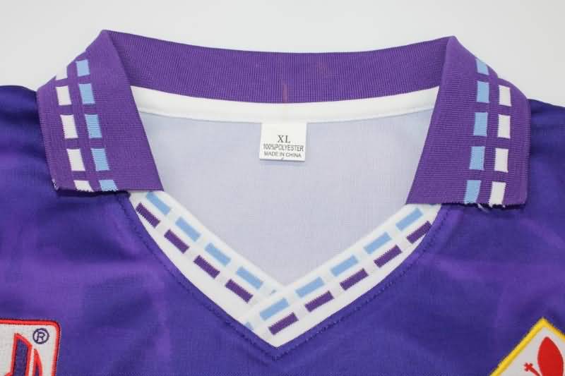 Fiorentina Soccer Jersey Home Retro Replica 1994/95