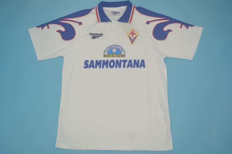 Fiorentina Soccer Jersey Away Retro Replica 1995/96