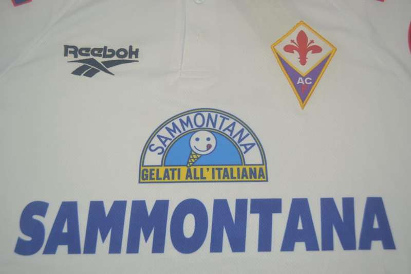 Fiorentina Soccer Jersey Away Retro Replica 1995/96